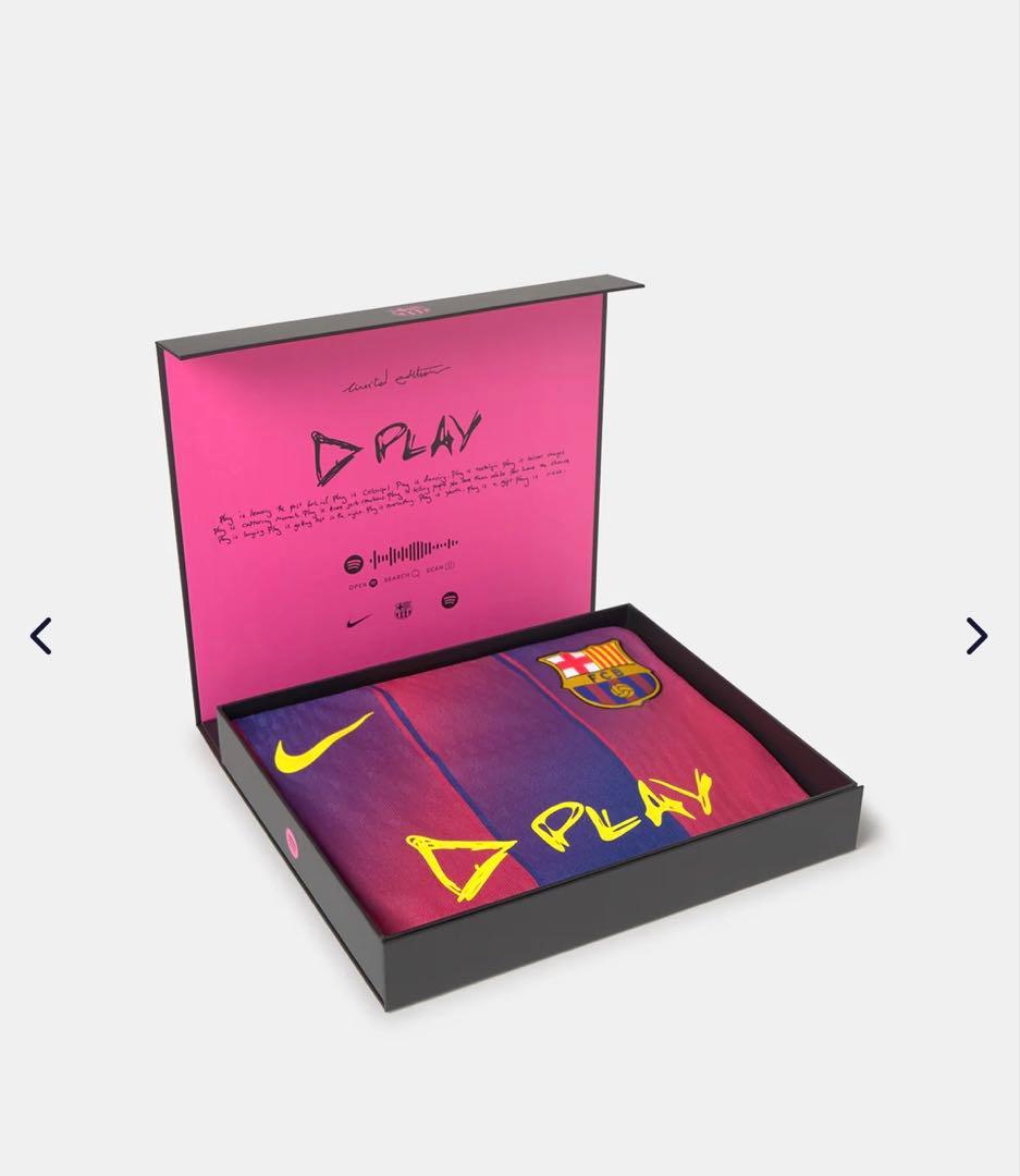 【正規品・認定証付き】バルセロナ×エドシーラン ユニフォーム