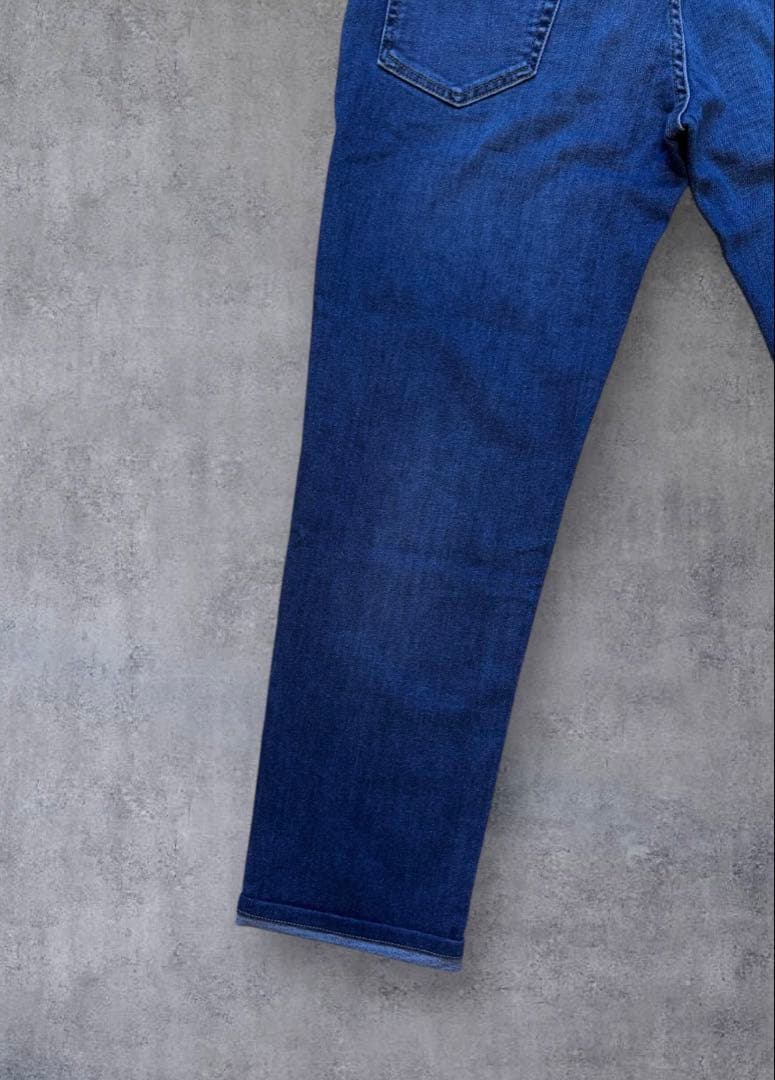 ピーティートリノデニム ストレッチ テーパード デニムスラックス