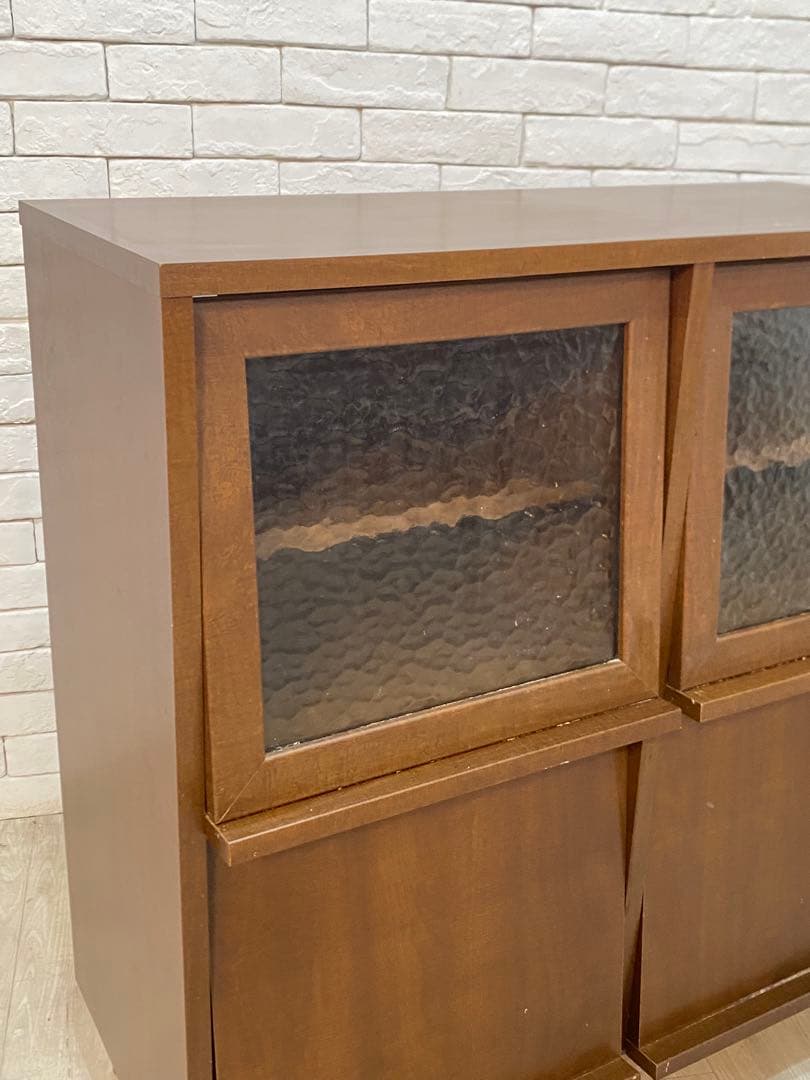 【東京都内23区配送無料】B-COMPANY ブックシェルフ　棚　チェスト　昭和