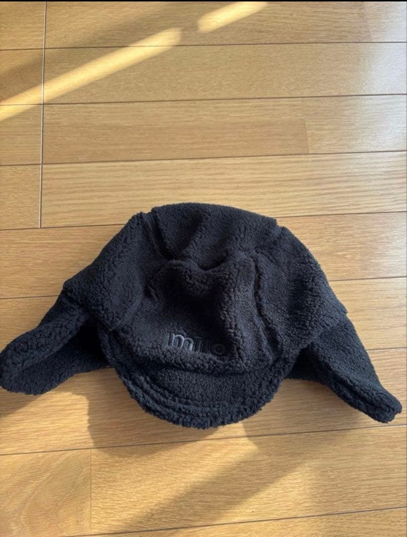 帽子 25aw Milo Fleece Cap Black