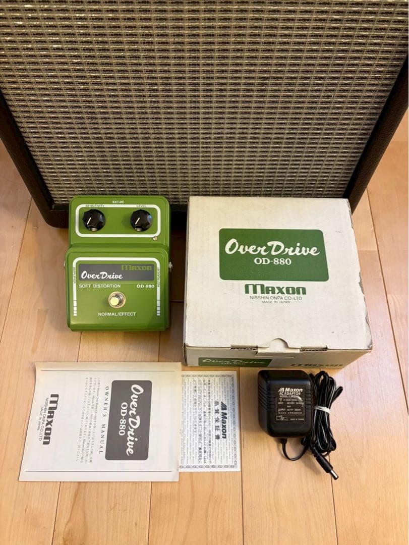 MAXON　OD-880　SOFT DISTORTION　Reissue