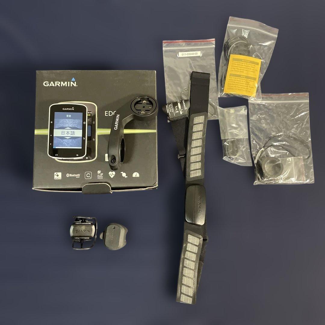 Garmin Edge520J スピード、ケイデンス、心拍センサー
