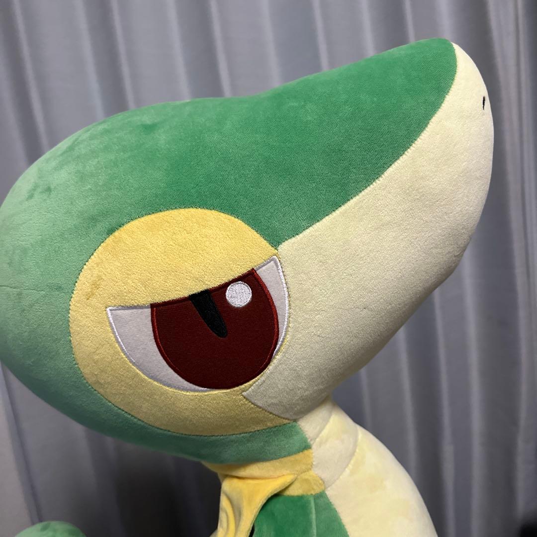 【海フグちゃん】ポケモンセンター　等身大　ツタージャ　ぬいぐるみ