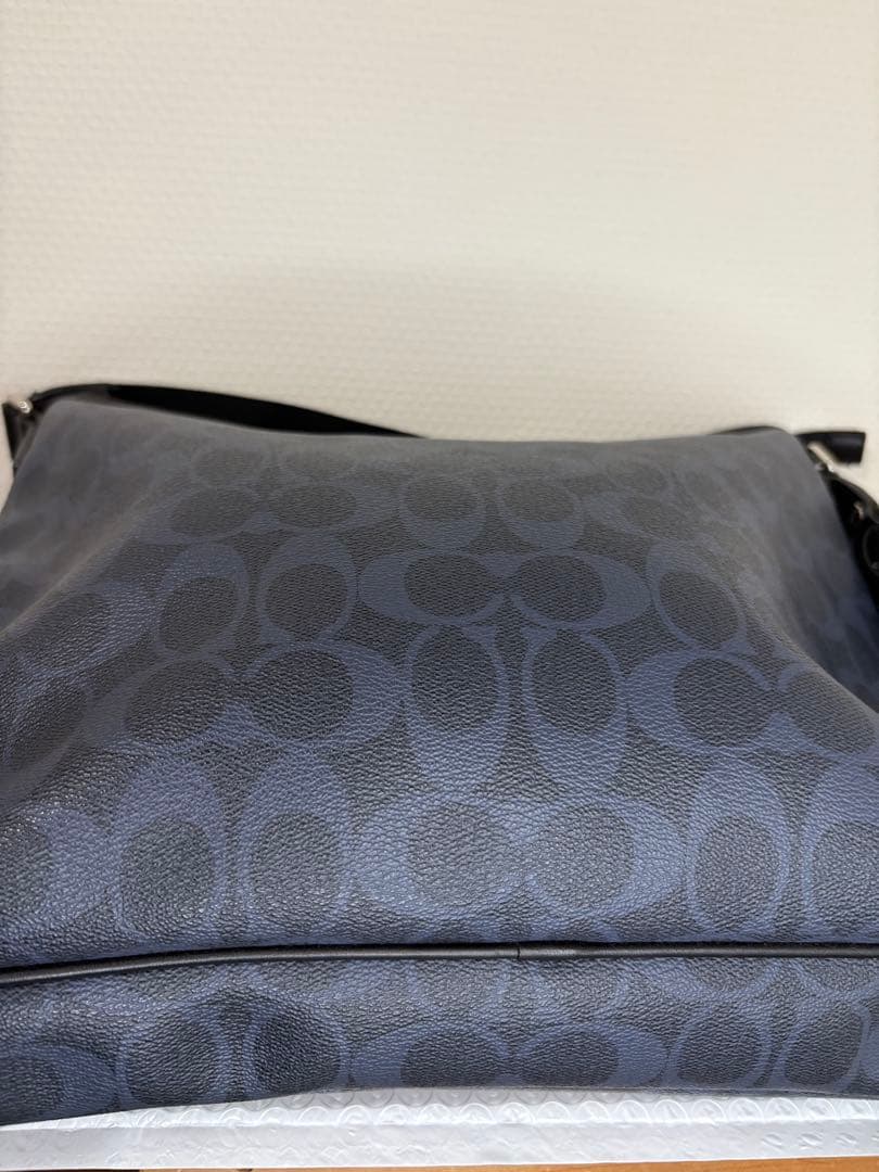 【新品未使用】COACH グレー ショルダーバッグ