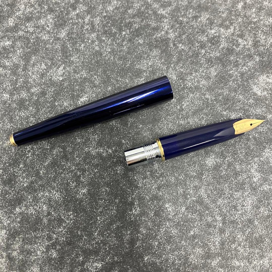 ヴィンテージ☆プラチナ☆万年筆☆Bonillo☆ボニート☆ペン先☆14K☆ブルー