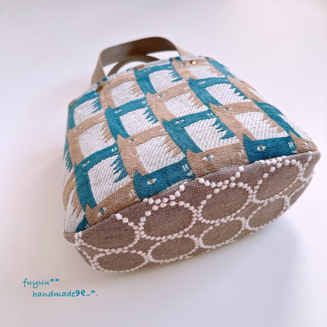 ハンドメイドꕤ︎︎ベルバッグ ミナペルホネン thoroughbred タンバリン