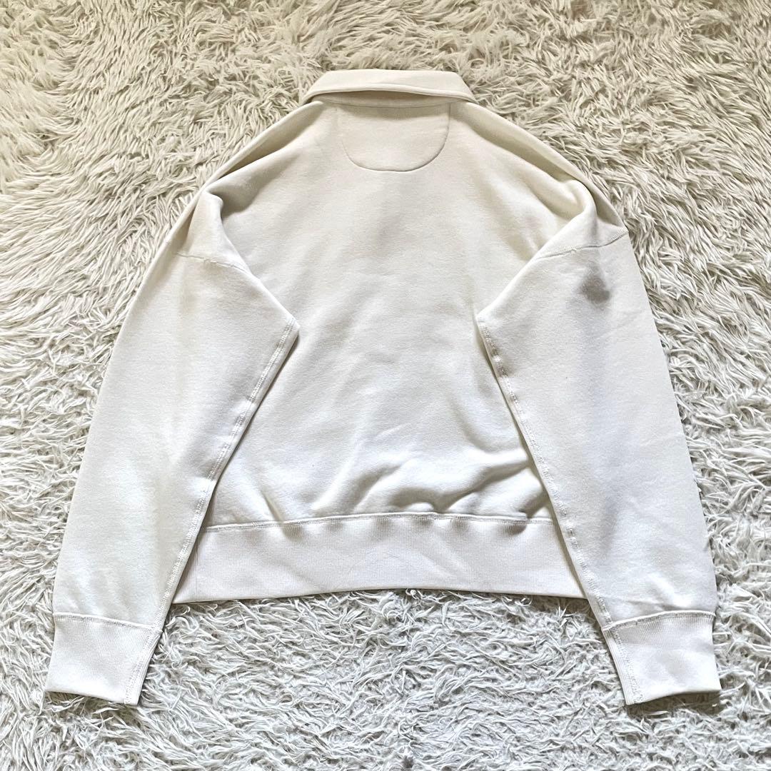 【未使用】ポロバイラルフローレン スウエットトレーナー ハーフジップ 裏起毛 M