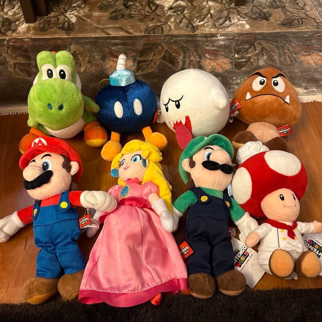 ぬいぐるみ　マリオ