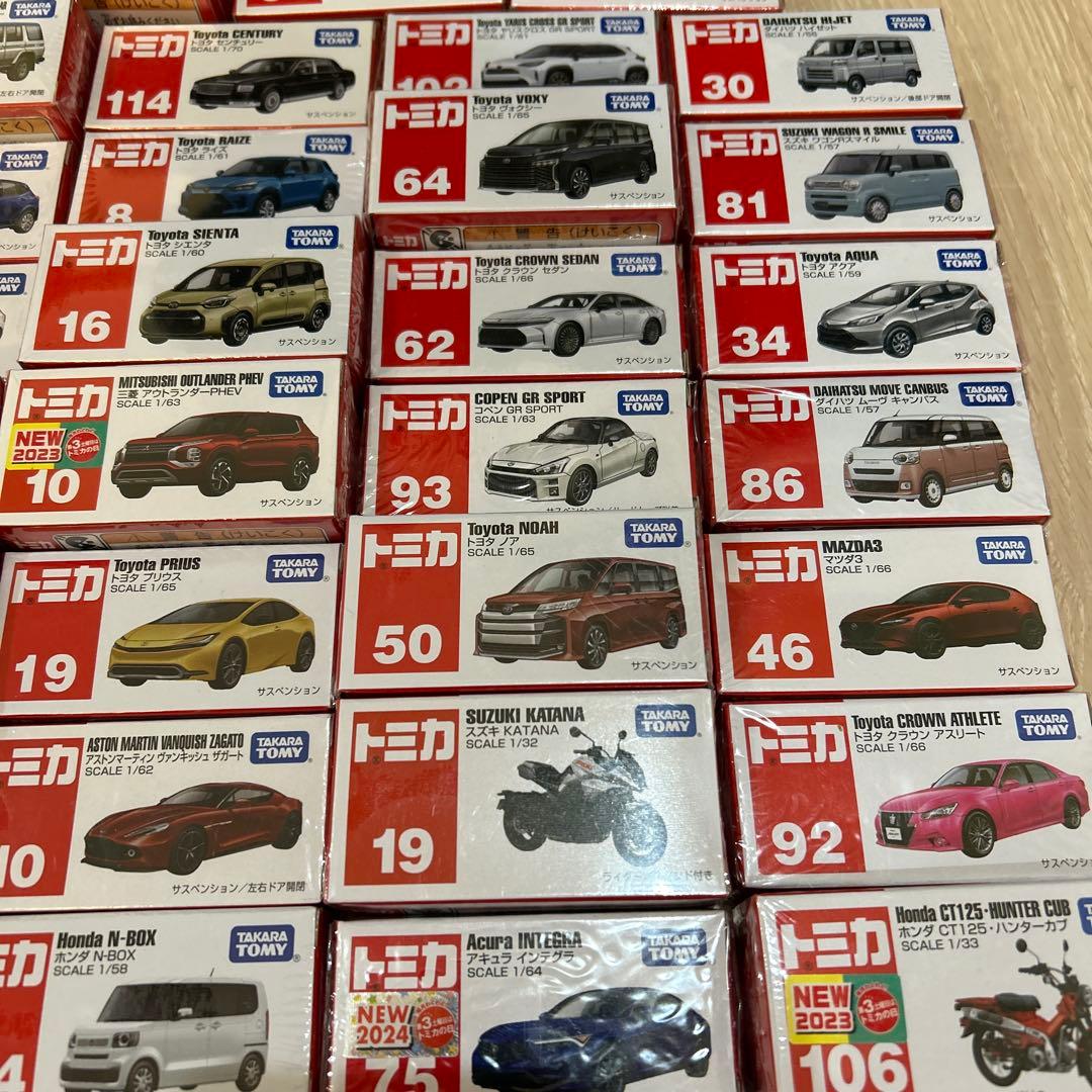新品未使用　トミカ　まとめ売り　43台