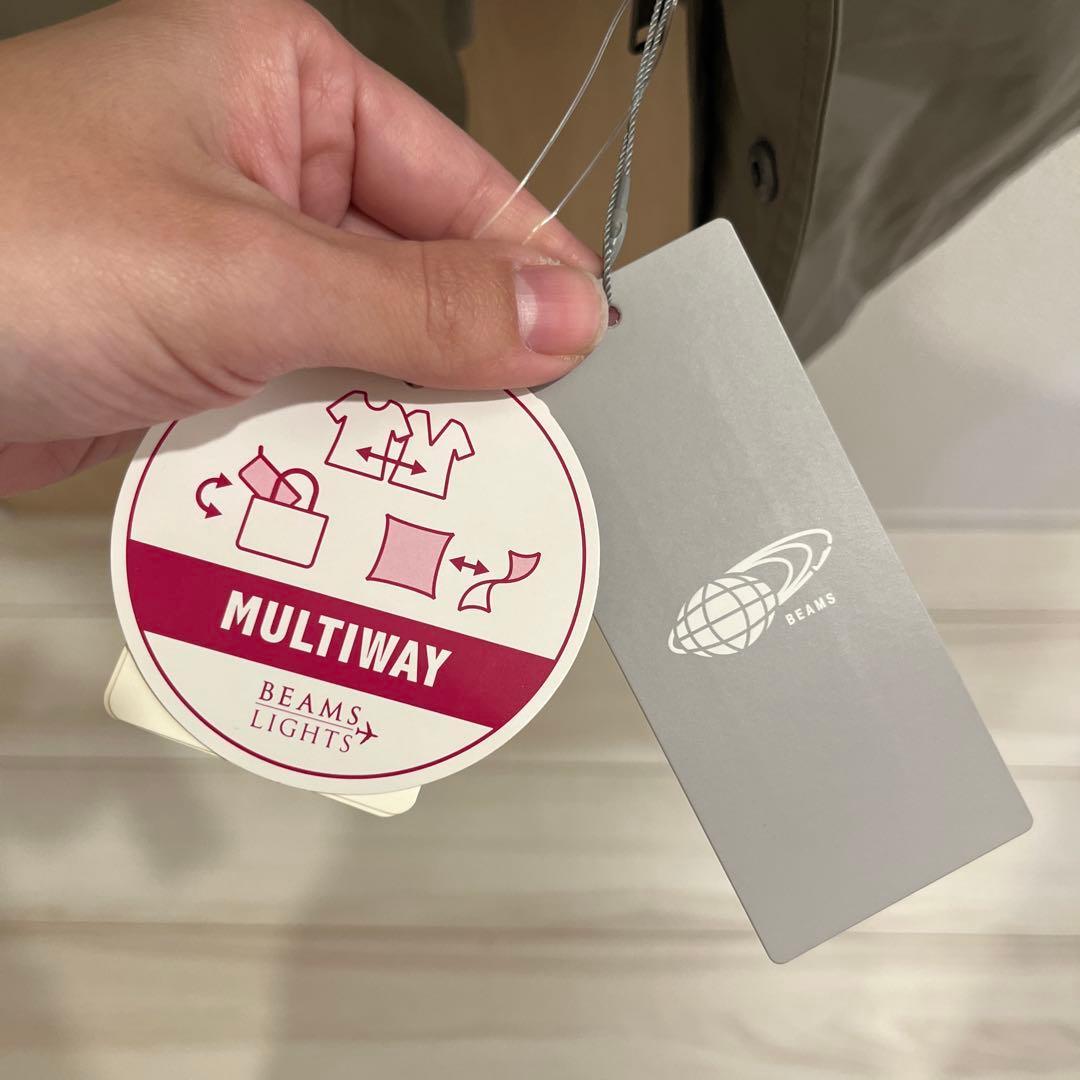 BEAMS LIGHTS 4wayモッズコート　オリーブ