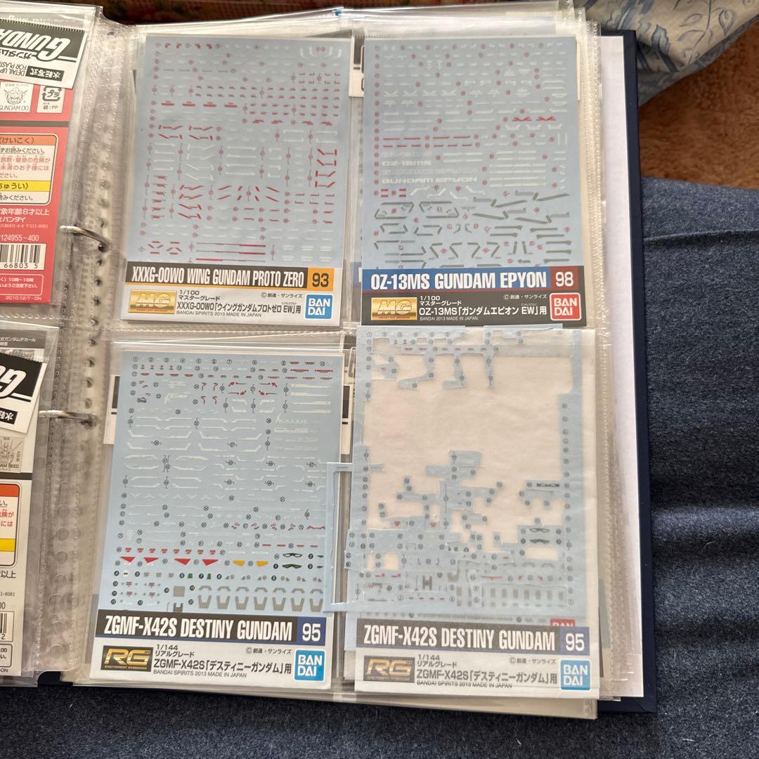 ガンプラ引退品、工具、塗料関連、水転写式デカールまとめ売り