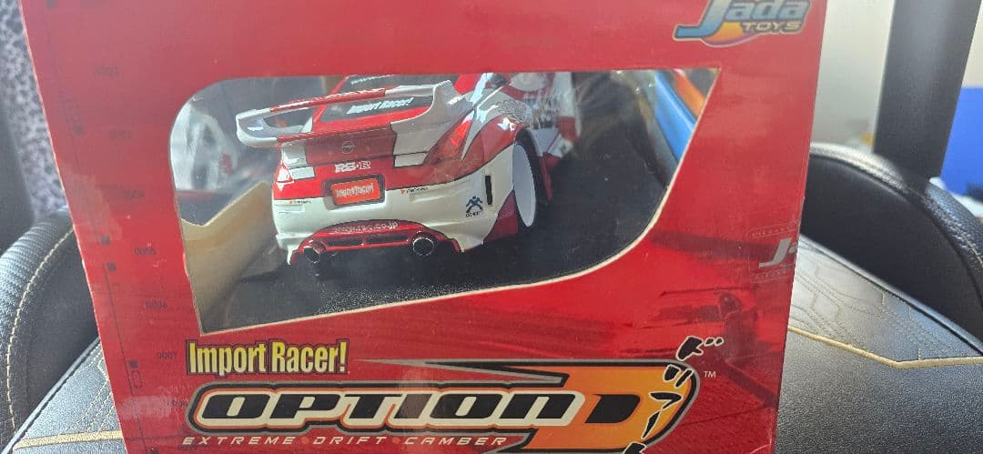 ミニカー Jada Toys Nissan Option D RSR Z33 1/18