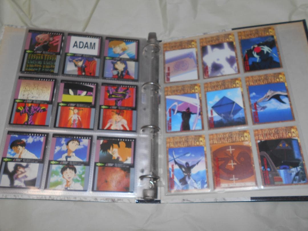 d*9様 エヴァ　トレカ　カード　まとめ　バインダー入り　ノーマルのみ　1集　版