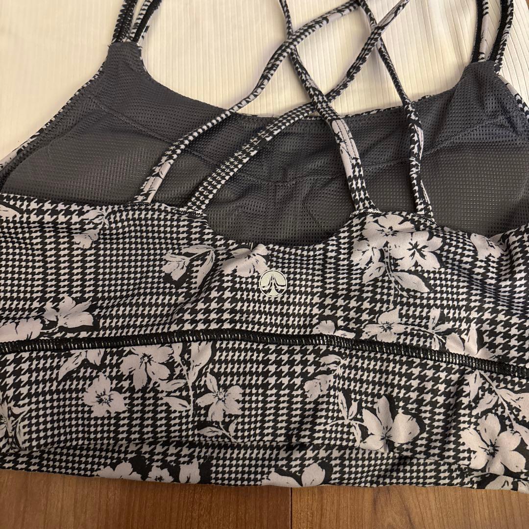 SUKALAヨガウェア 花柄 チェック柄セットSサイズ