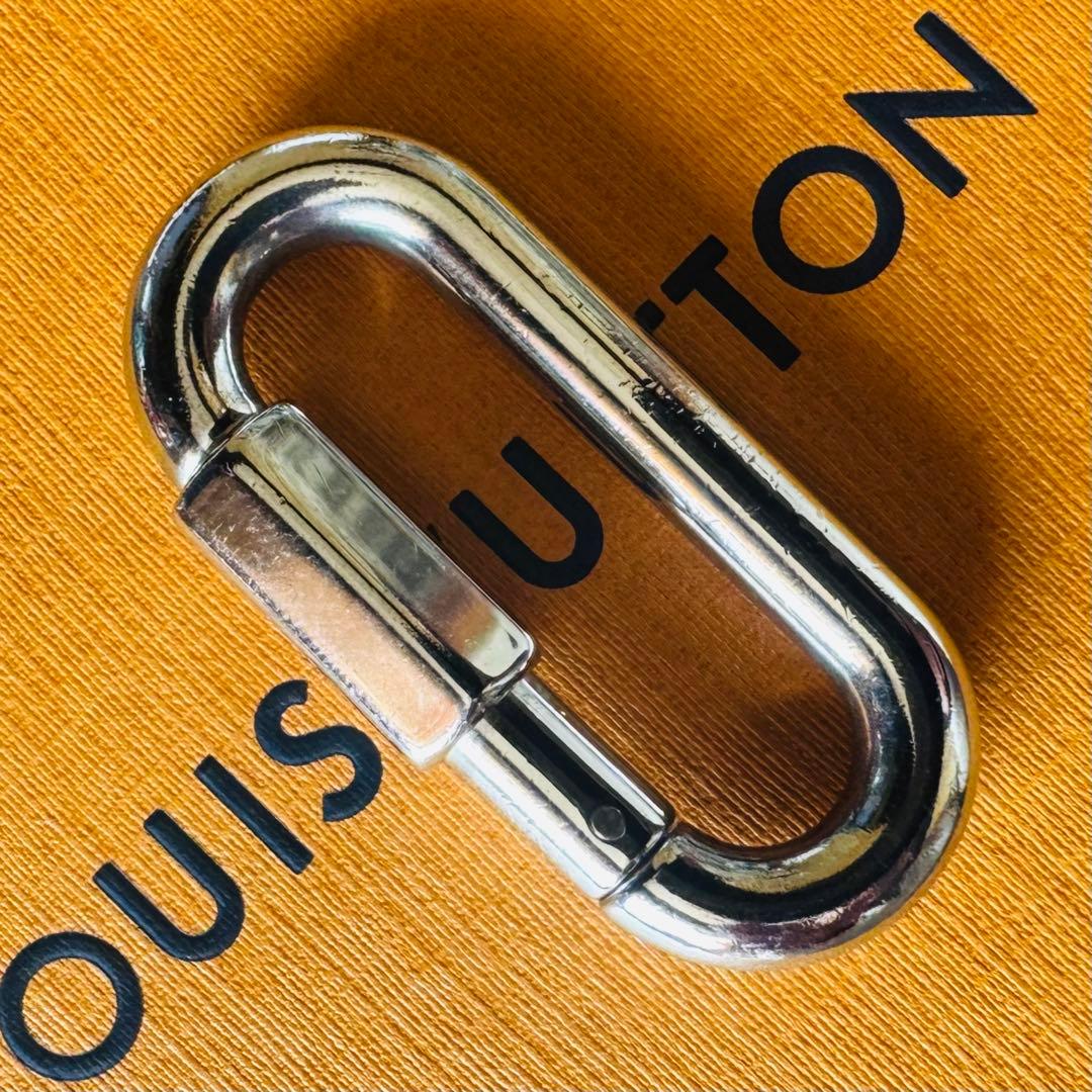 LOUIS VUITTON ポルトクレ LVシャープ キーホルダー チャーム極美