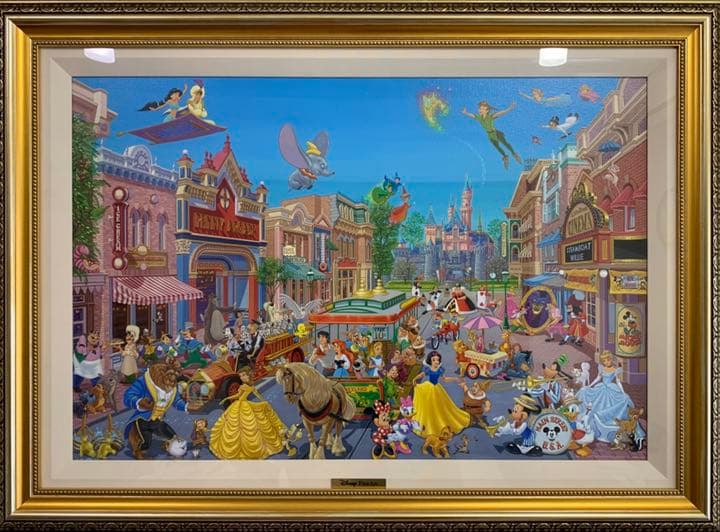 ディズニー　絵画　　プリンセス