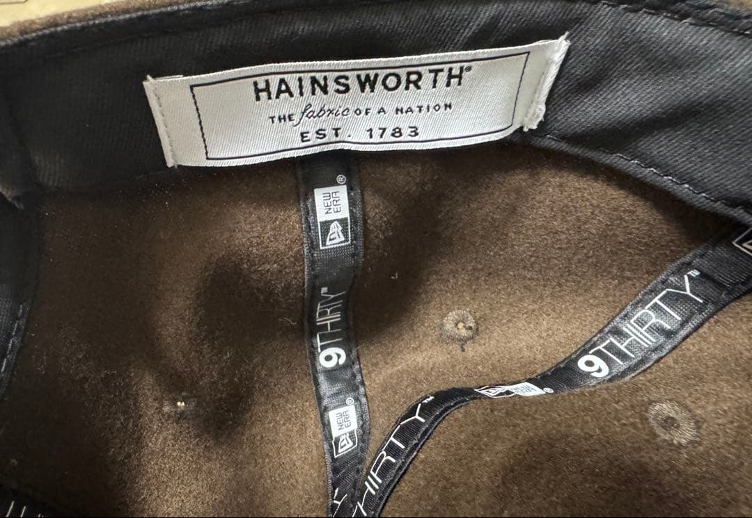 NEW ERA(ニューエラ) 別注 HAINSWORTH キャップ ブラウン