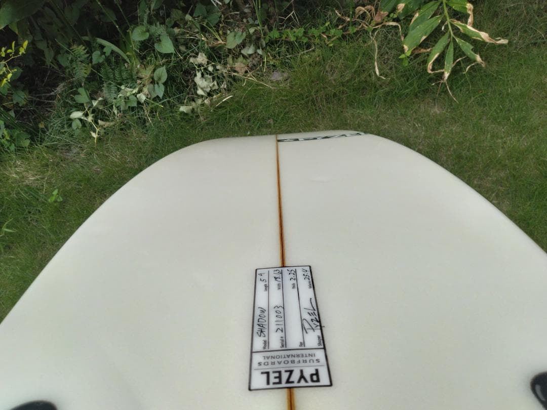 パイゼル、シャドウ、5'9\"、18.63、2.25、25.4L、FUTURES