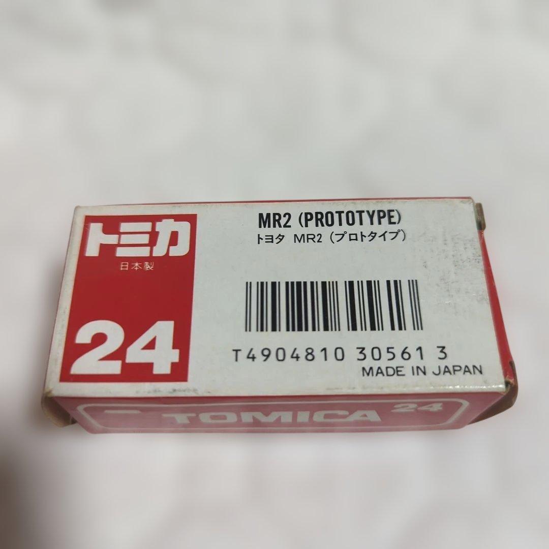 日本製 トミカ 赤箱 MR2 プロトタイプ TOMY NO.24