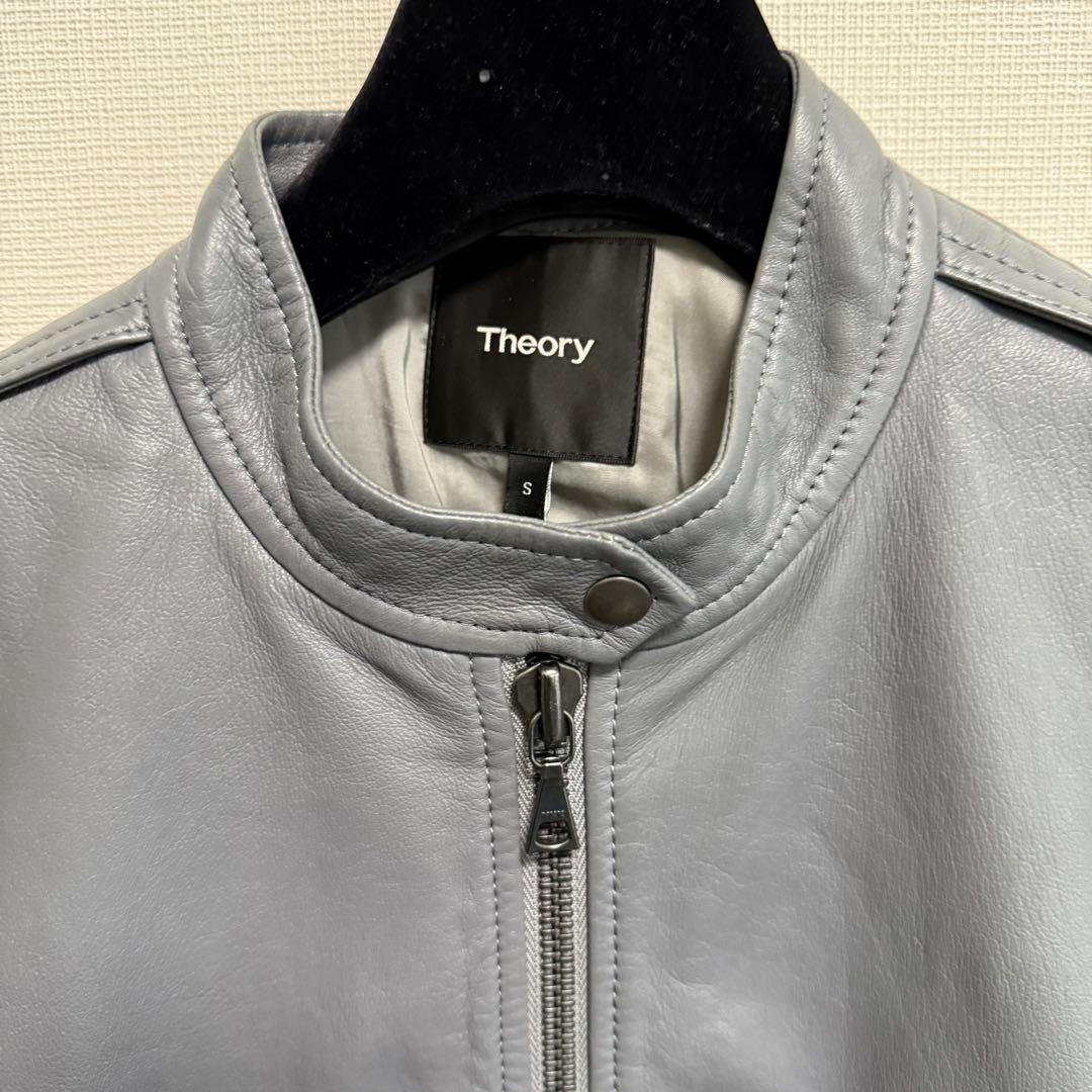 こさめさん専用セオリー 羊革 シングル レザージャケット ぐれー