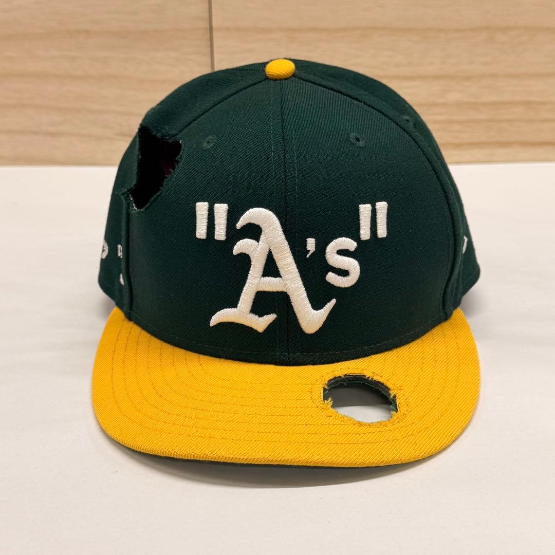 帽子 OFF-WHITE NEW ERA MLB ATHLETICS CAP