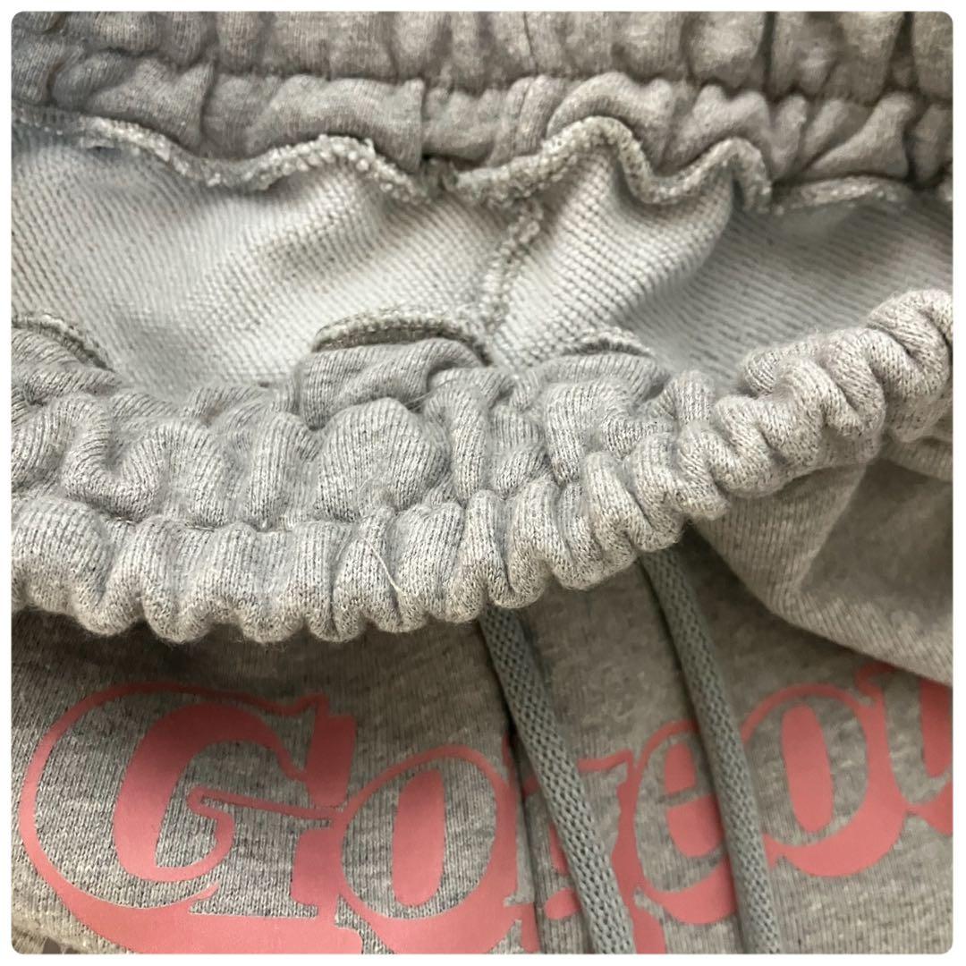 ロゴ入りスエットパンツ　グレー　LABODY