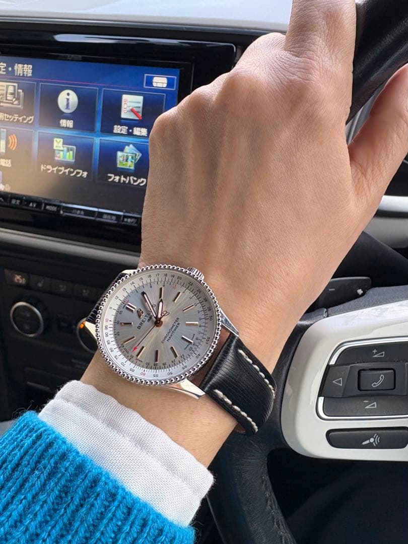 BREITLING NAVITIMER AUTOMATIC 35 新品ベルト付き