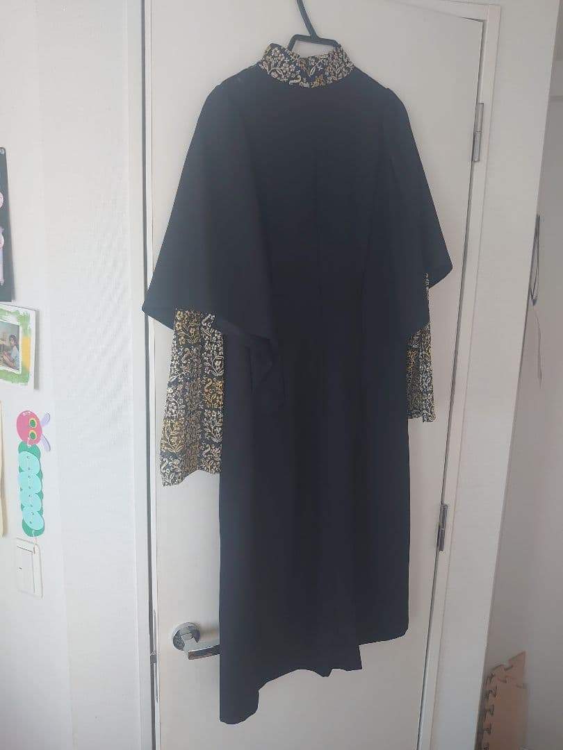 パノルモ　長袖ワンピース　黒