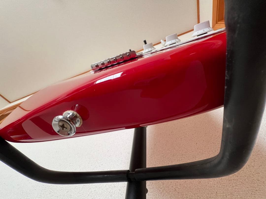 squier by fender bullet strat スクワイヤー レッド