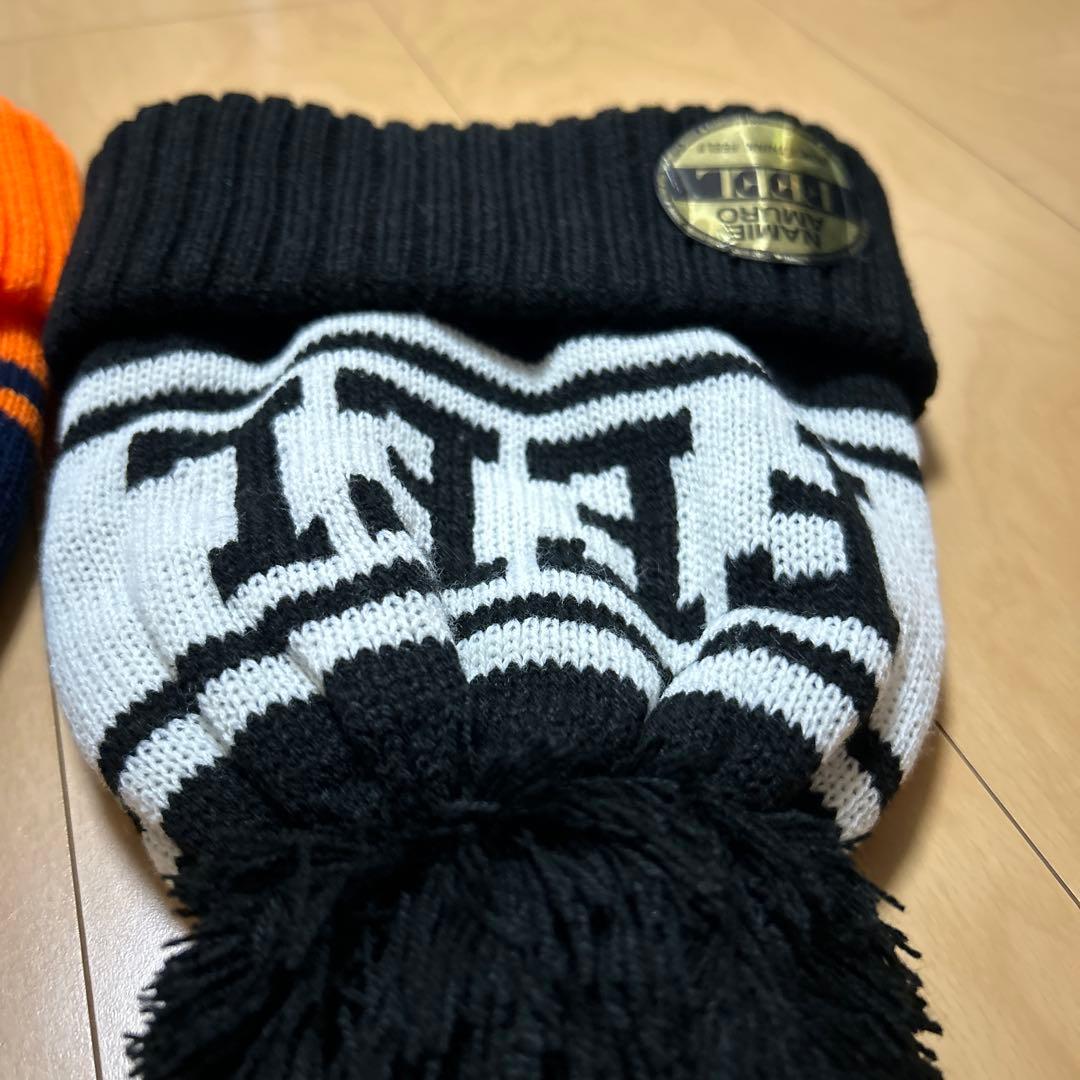 【即購入ok!!】安室奈美恵 FEEL ツアー ニットキャップ2色セット