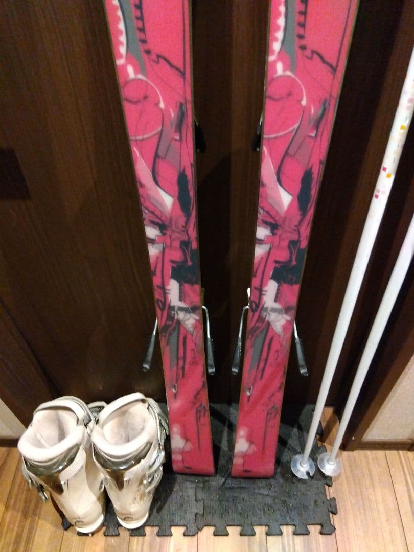 高級【ハイエンド】HEAD レディース用 スキーセット メンテ・WAX済み✔