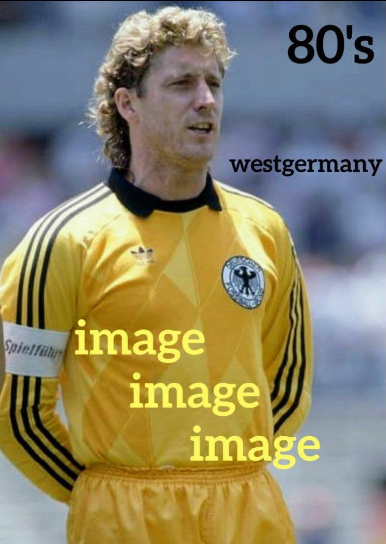 激レア希少 西ドイツ代表 ゴールキーパー ユニフォーム 上下セット シューマッハ