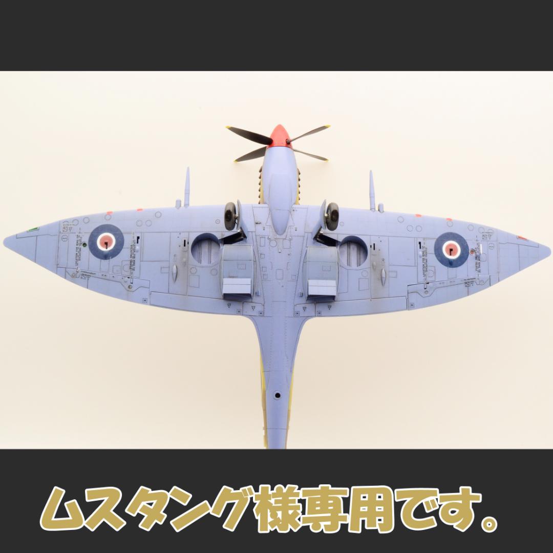 ムスタングです。1/48 スピットファイアMkⅧ (プラモ 完成品)