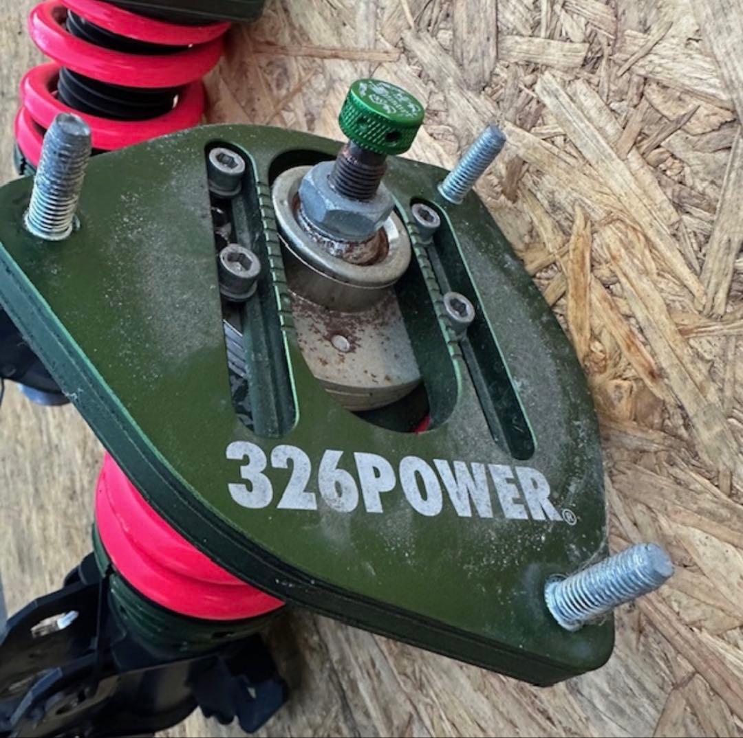ZN6フロントのみ326power 車高調 ID63 20k チャクリキダンパー