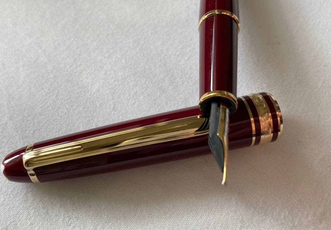 モンブラン マイスターシュテュック144 18K MONTBLANC ペン先Ｆ