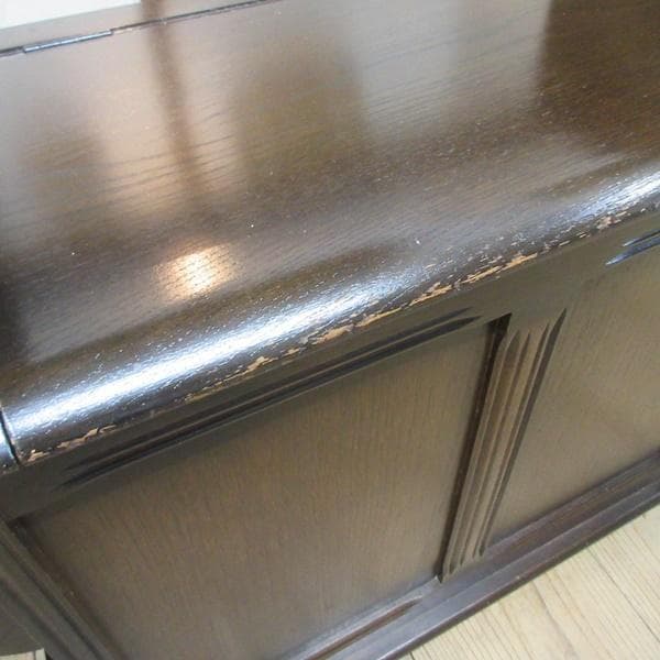 イギリス アンティーク 家具 テレフォンベンチ サイドテーブル 収納 6931d