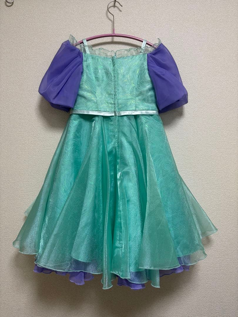 ディズニー アリエル　ドレス　ビビディバビディブティック　100