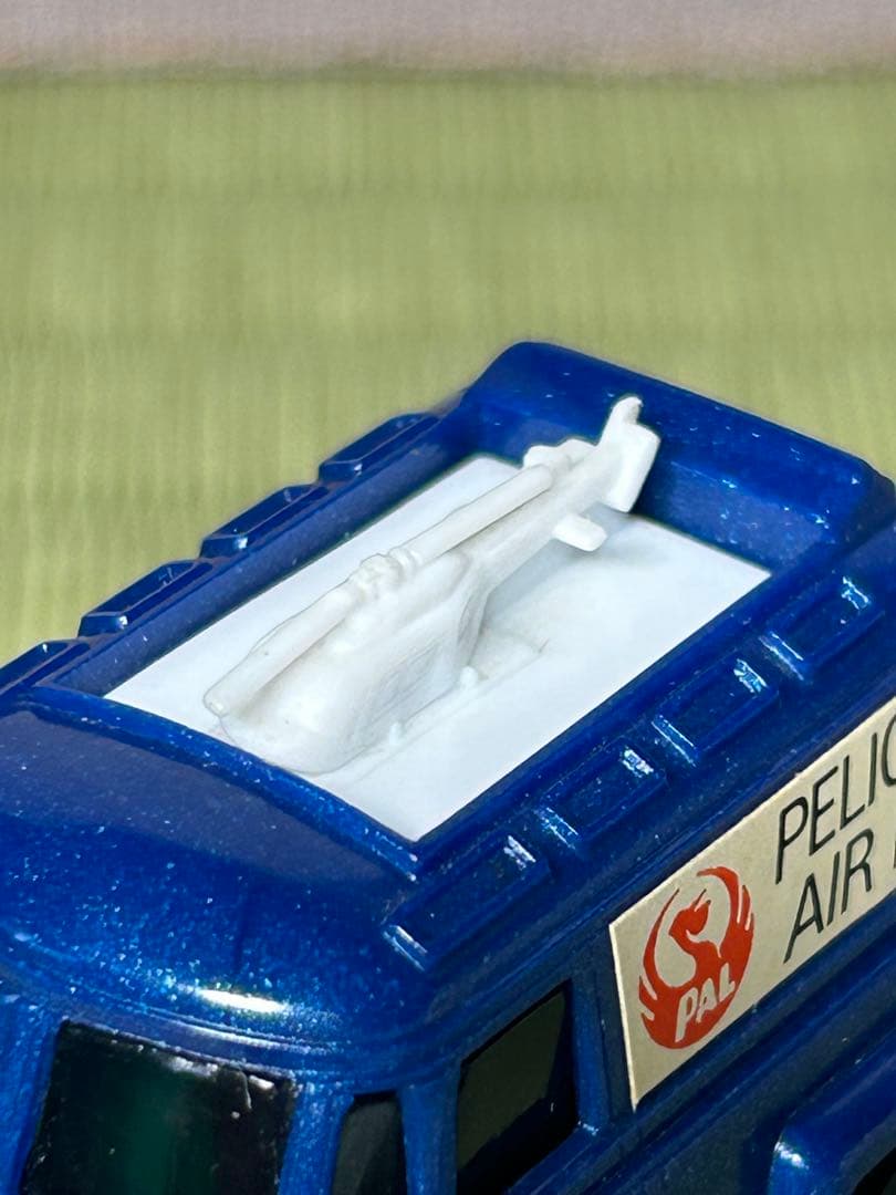 タカラ チョロQ A-18 ワーゲン マイクロバス ブルーメタリック