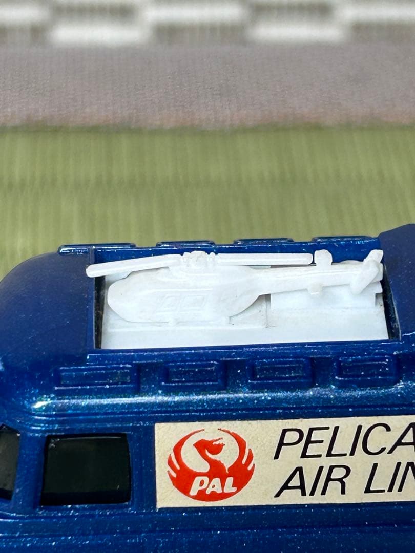 タカラ チョロQ A-18 ワーゲン マイクロバス ブルーメタリック