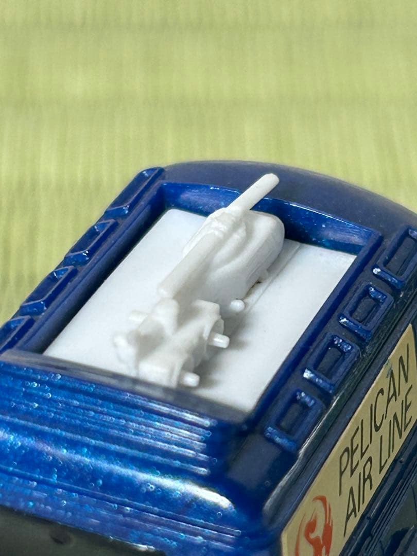 タカラ チョロQ A-18 ワーゲン マイクロバス ブルーメタリック