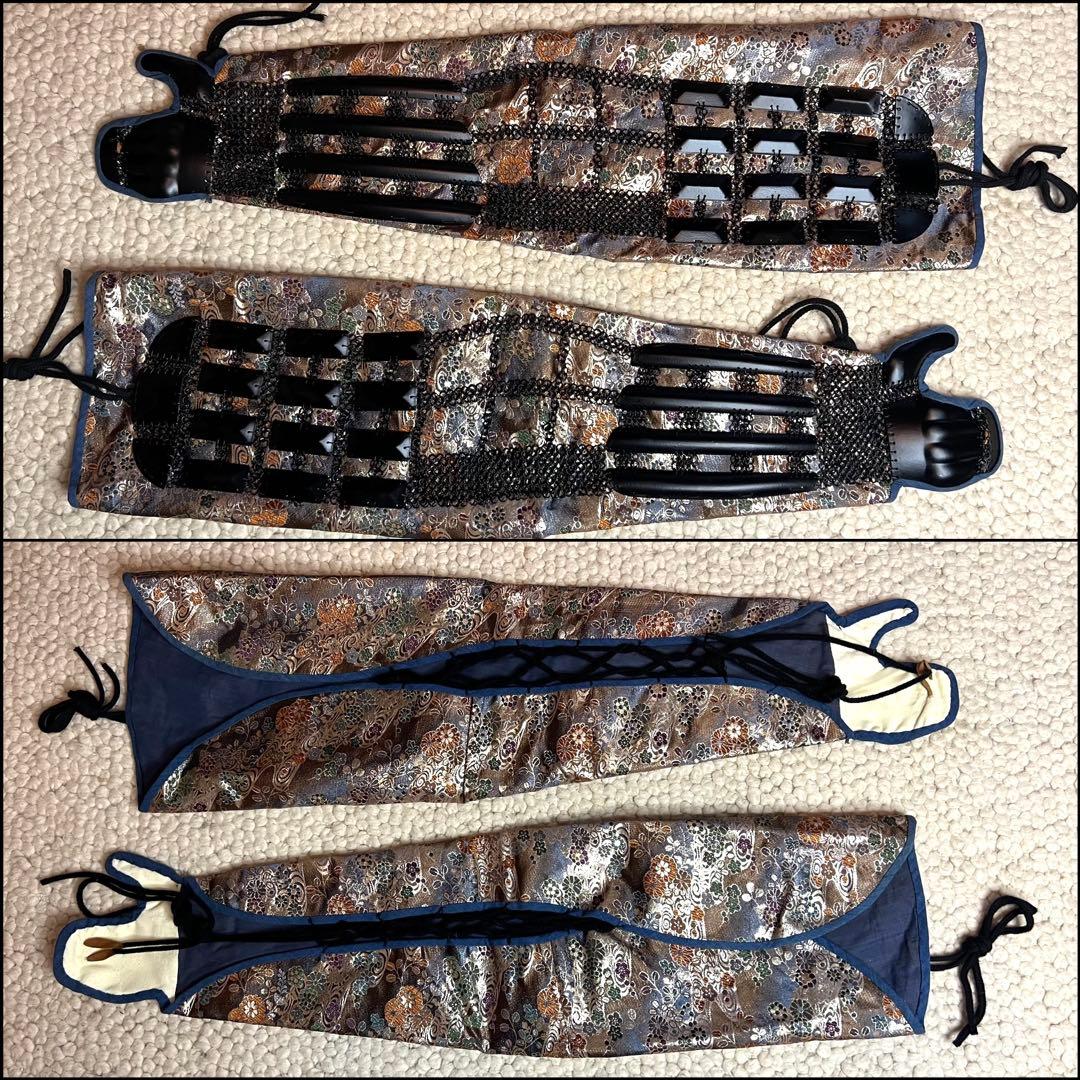 【陽菜(ハル)専用】丸武工房製【現代 甲冑 等身大】鉄地黒胴 当世具足 鎧 一式