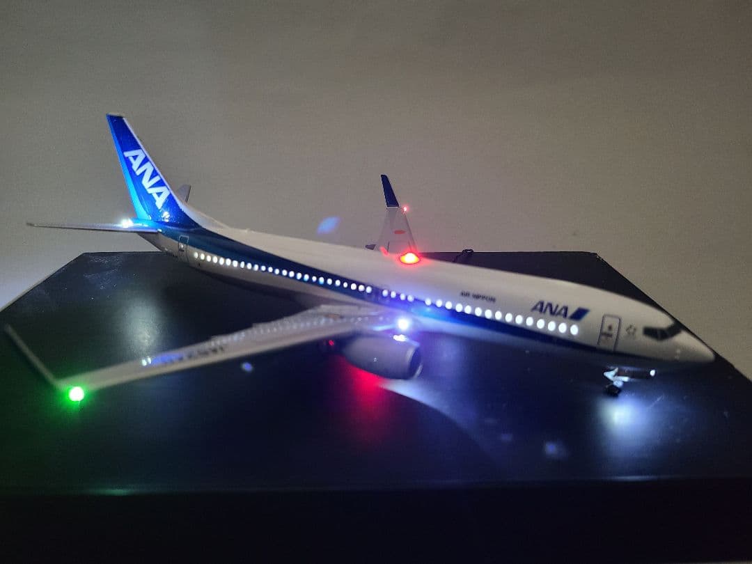 ANA BOEING 737-800 TRITON BLUE LED仕様完成品