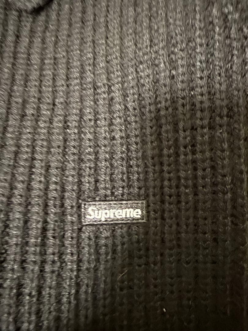 トップス Supreme Small Box Polo Sweater Black S