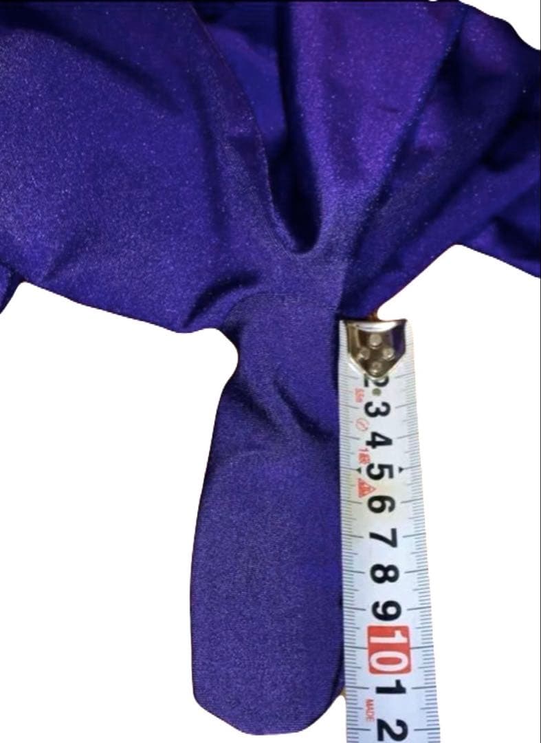 即購入OK。Lサイズパープル男性用凸仕様ゼンタイフルフェイスマスク全身タイツ