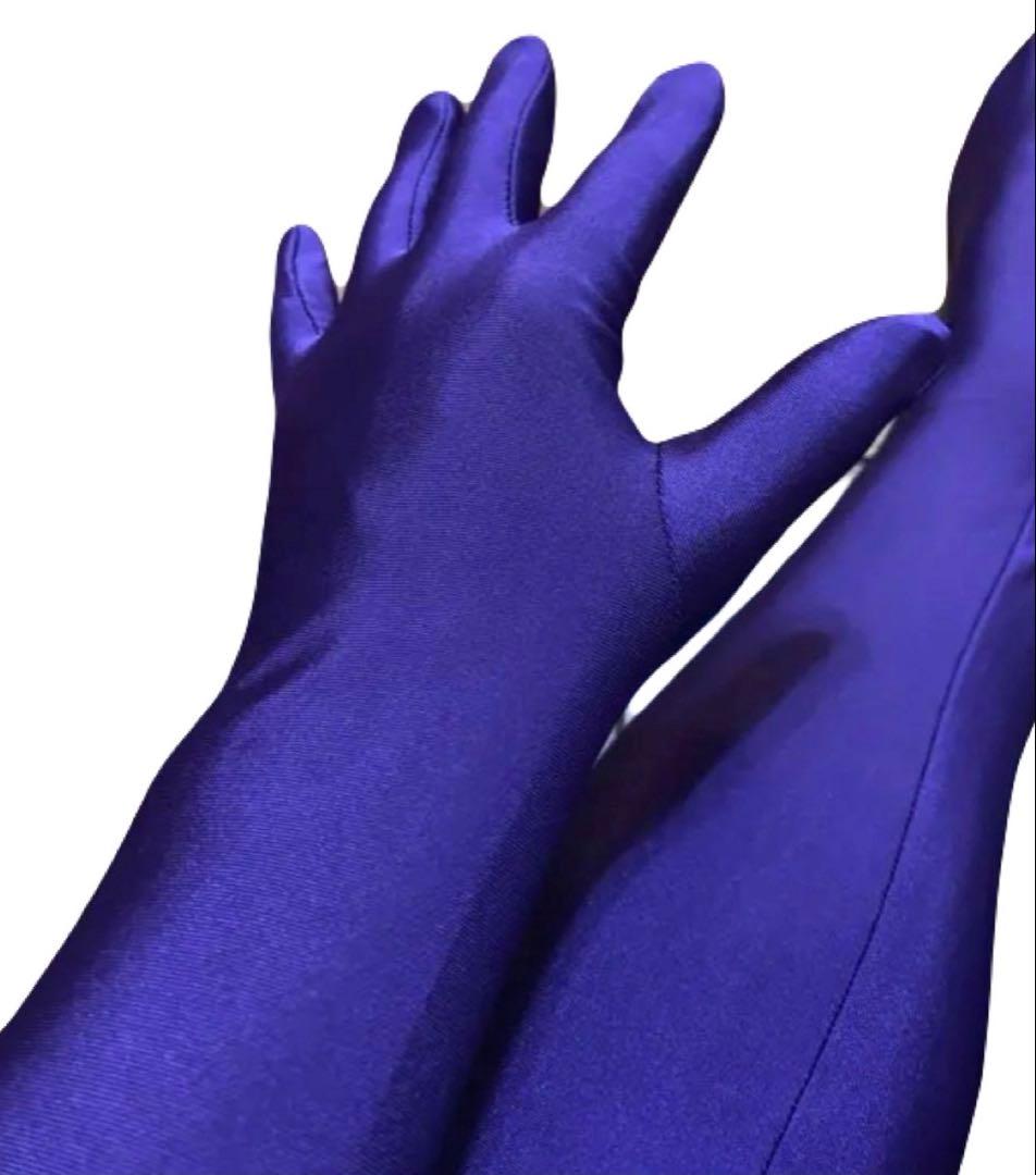 即購入OK。Lサイズパープル男性用凸仕様ゼンタイフルフェイスマスク全身タイツ