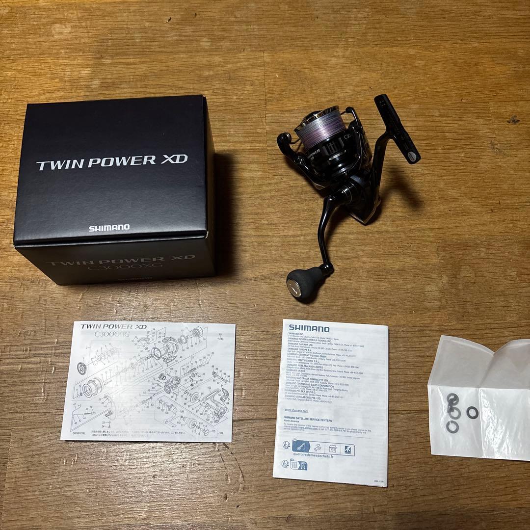 リール SHIMANO 25TWIN POWER XD C3000XG