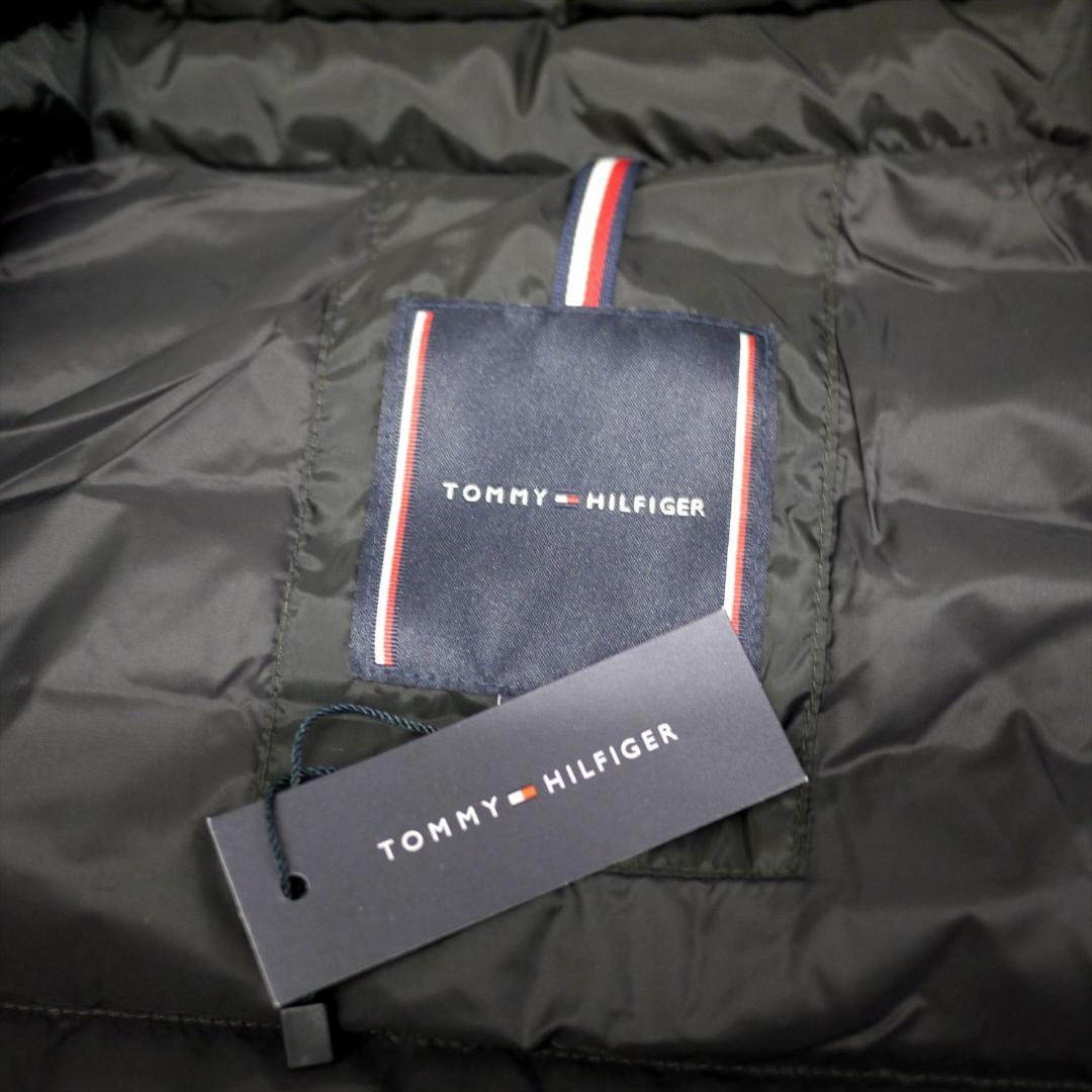 新品 トミーヒルフィガー THPROTECT 軽量 耐水 中綿 ベスト L 黒