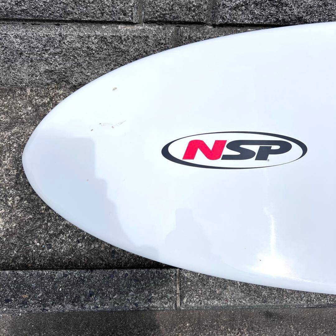 美品　NSP ファンボード　7’2ft ミッドレングス　さすぐ使える　良好