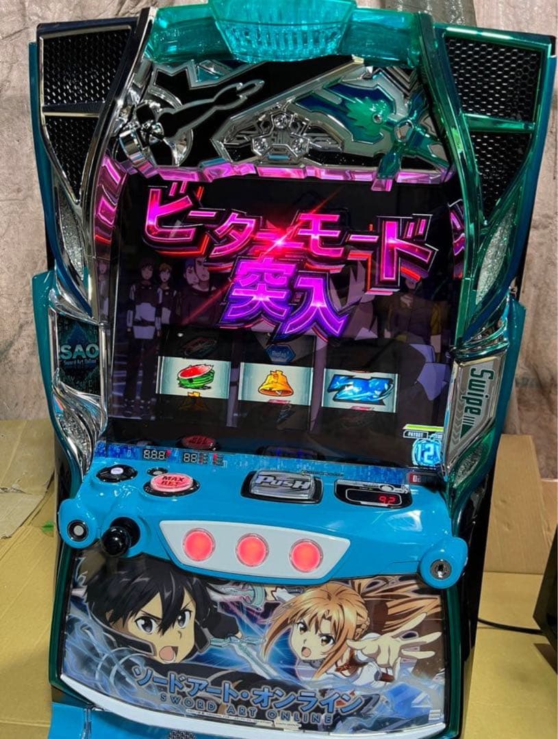 パチスロ実機　ソードアートオンライン　SAO スマスロ