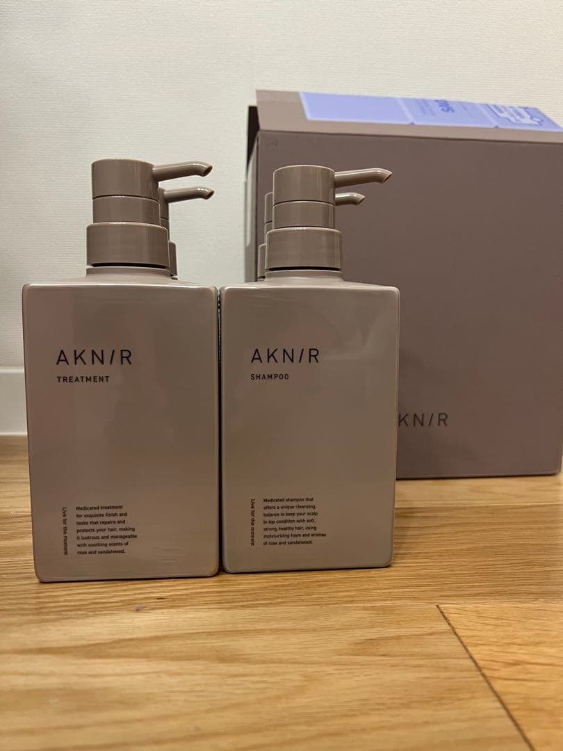AKNIR シャンプー トリートメント セット　4本